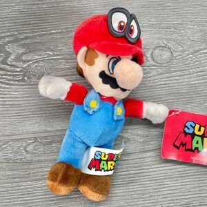 Nintendo Super Mario Odyssey Cappy Cap Good Stuff 8" Plush Stuffed Doll with Tag